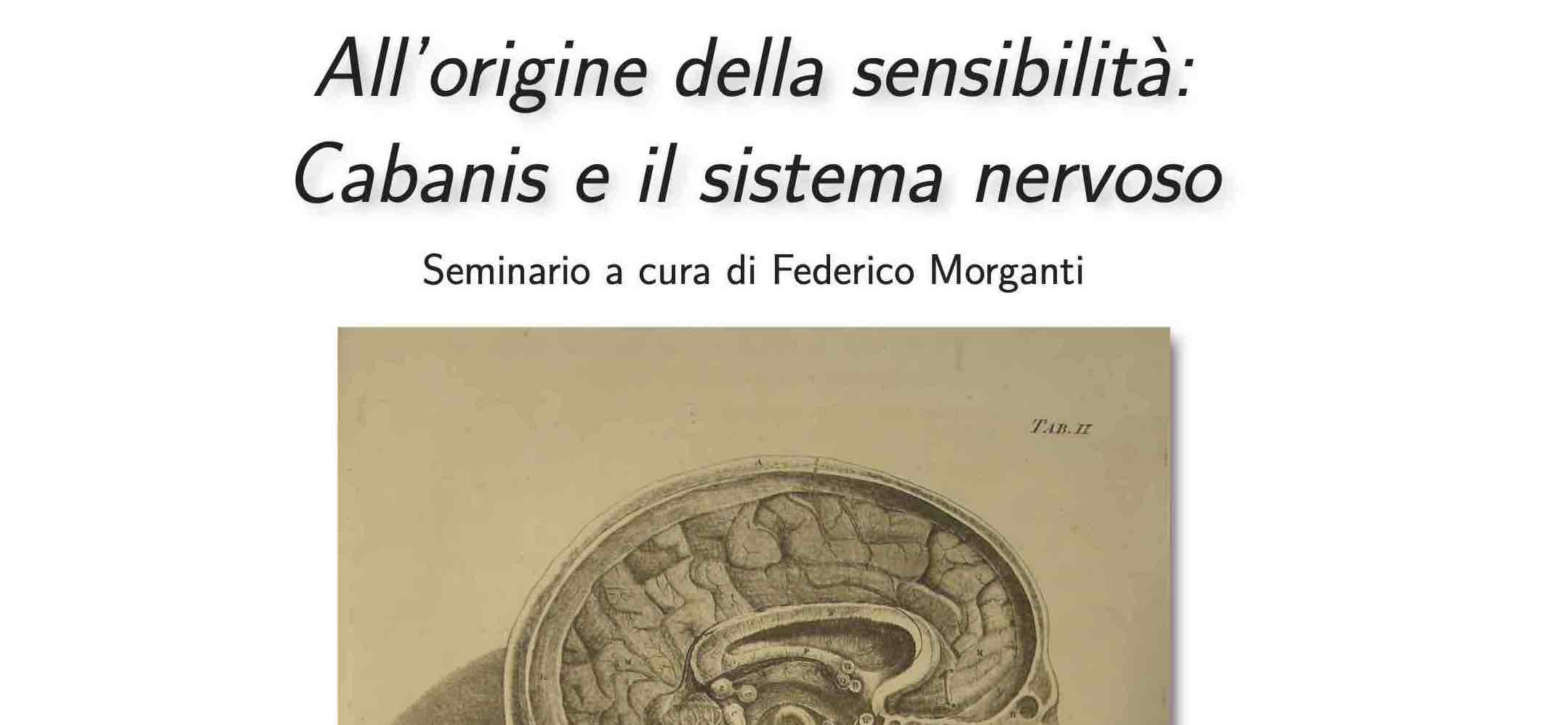 Locandina, dettaglio All’origine della sensibilità