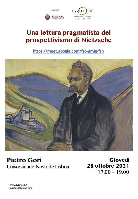 Copertina, dettaglio Una lettura pragmatista del prospettivismo di Nietzsche